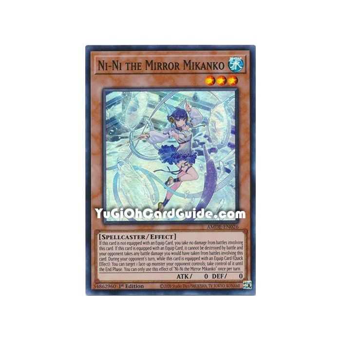 Ni-Ni the Mirror Mikanko  (Super Rare) – Amazing Defenders | Carta YUGIOH en México