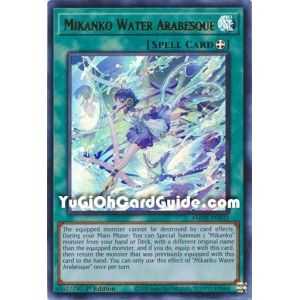 Mikanko Water Arabesque (Ultra Rare) – Amazing Defenders | Carta YUGIOH en México