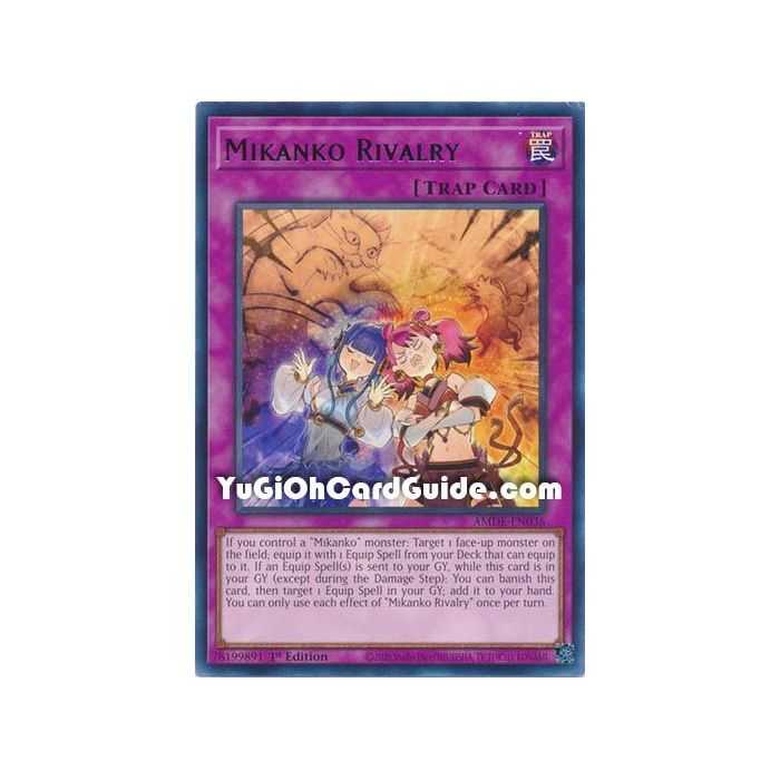 Mikanko Rivalry (Rare) – Amazing Defenders | Carta YUGIOH en México