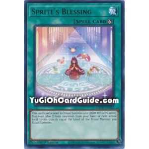 Sprite's Blessing (Rare) – Amazing Defenders | Carta YUGIOH en México