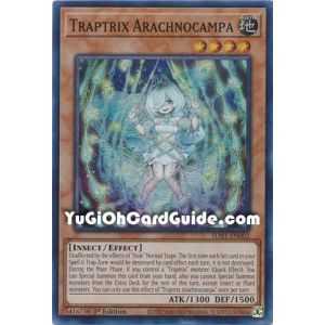 Traptrix Arachnocampa (Super Rare) – Beware of Traptrix Structure Deck | Carta YUGIOH en México