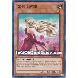 Rose Lover (Common) – Beware of Traptrix Structure Deck | Carta YUGIOH en México