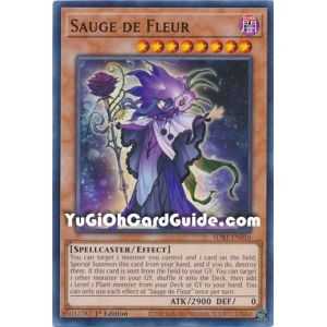 Sauge de Fleur (Common) – Beware of Traptrix Structure Deck | Carta YUGIOH en México
