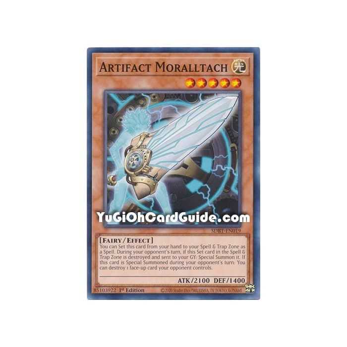 Artifact Moralltach (Common) – Beware of Traptrix Structure Deck | Carta YUGIOH en México