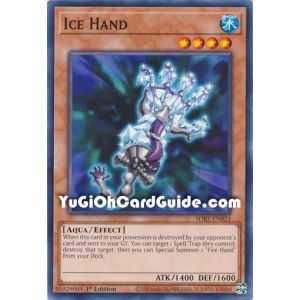Ice Hand (Common) – Beware of Traptrix Structure Deck | Carta YUGIOH en México