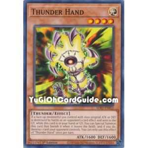 Thunder Hand (Common) – Beware of Traptrix Structure Deck | Carta YUGIOH en México
