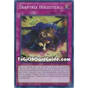 Traptrix Holeutea (Super Rare) – Beware of Traptrix Structure Deck | Carta YUGIOH en México