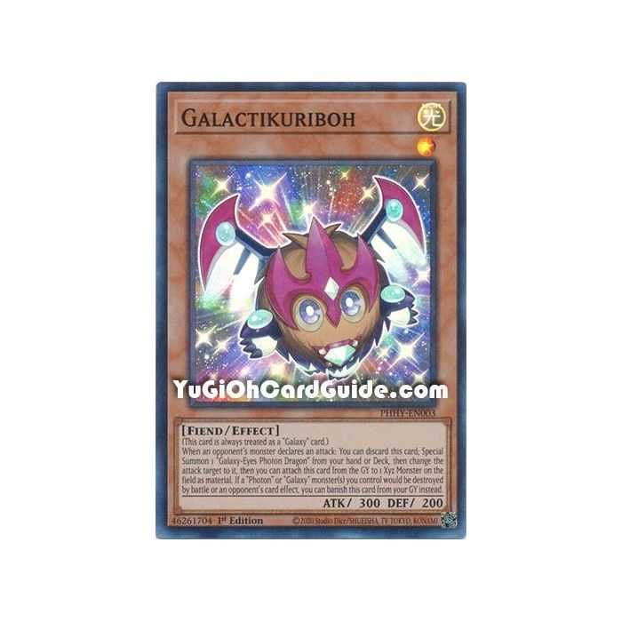 Galactikuriboh (Super Rare) – Photon Hipernova | Carta YUGIOH en México
