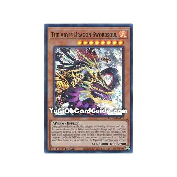 The Abyss Dragon Swordsoul (Super Rare) – Photon Hipernova | Carta YUGIOH en México