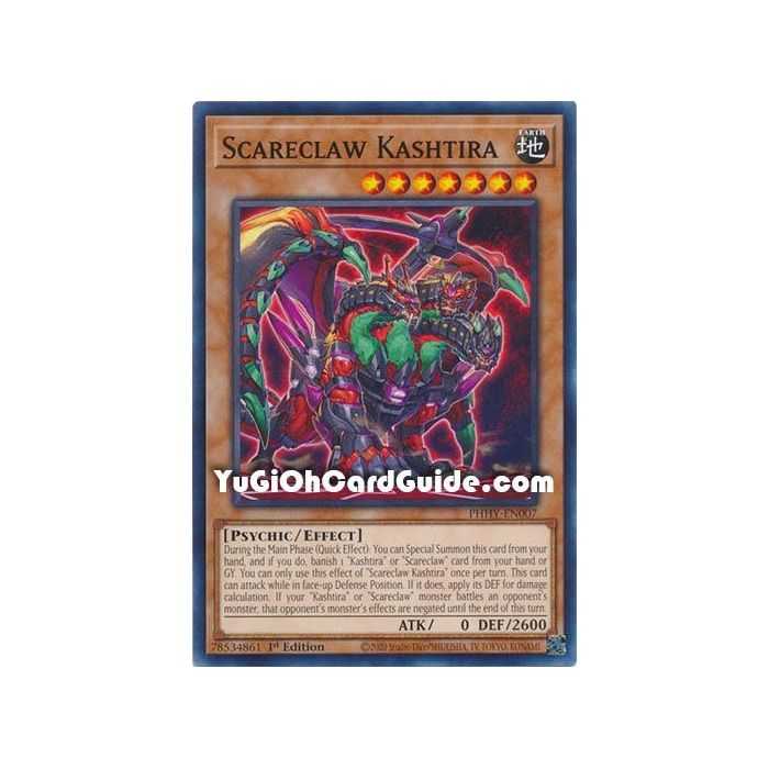 Scareclaw Kashtira (Common) – Photon Hipernova | Carta YUGIOH en México