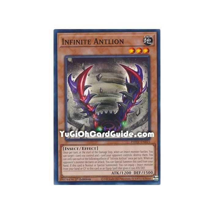 Infinite Antlion (Common) – Photon Hipernova | Carta YUGIOH en México