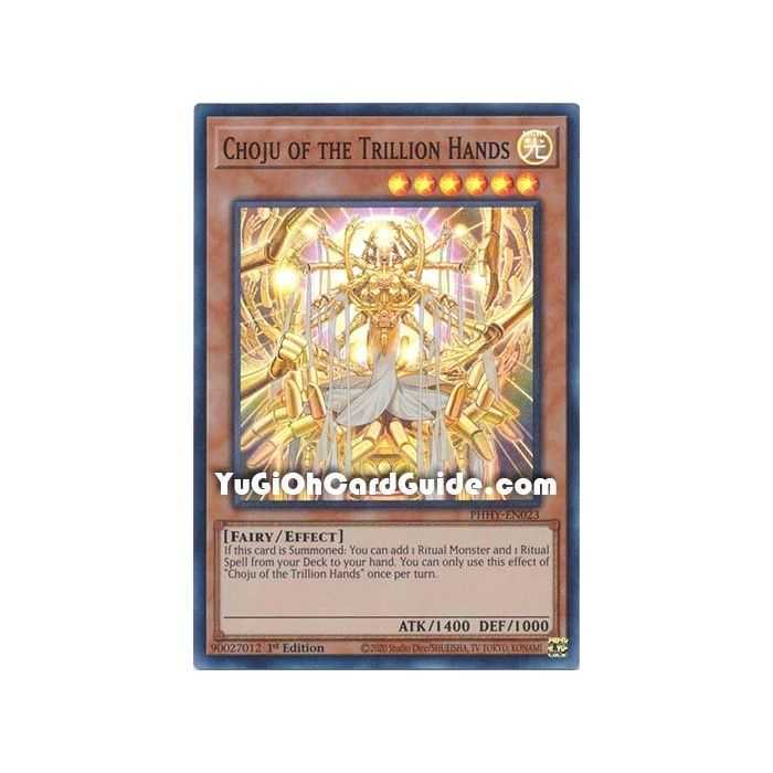 Choju of the Trillion Hands (Super Rare) – Photon Hipernova | Carta YUGIOH en México