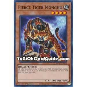 Fierce Tiger Monghu (Common) – Photon Hipernova | Carta YUGIOH en México