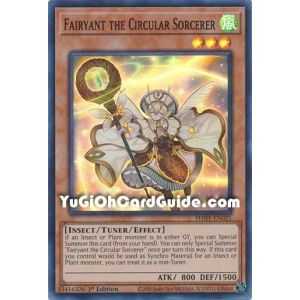 Fairyant the Circular Sorcerer (Super Rare) – Photon Hipernova | Carta YUGIOH en México