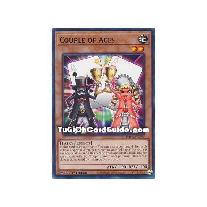 Couple of Aces (Common) – Photon Hipernova | Carta YUGIOH en México