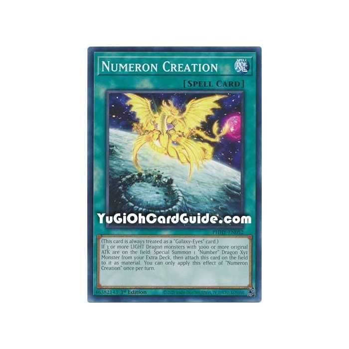 Numeron Creation (Common) – Photon Hipernova | Carta YUGIOH en México