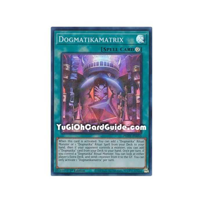 Dogmatikamatrix (Super Rare) – Photon Hipernova | Carta YUGIOH en México