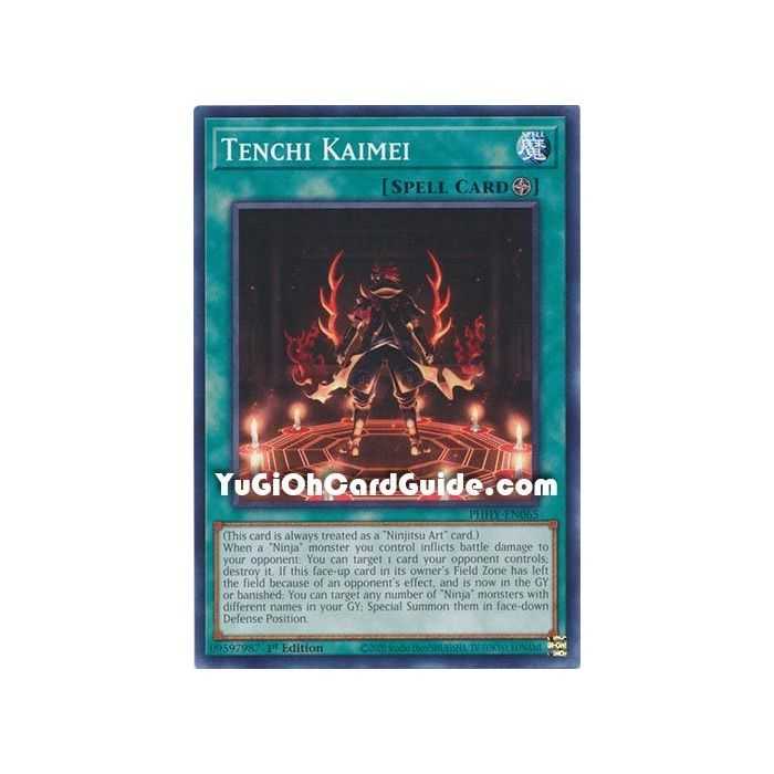 Tenchi Kaimei (Common) – Photon Hipernova | Carta YUGIOH en México