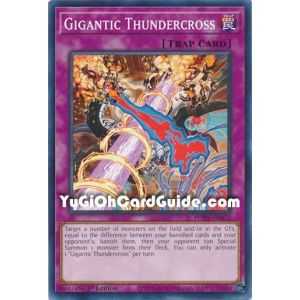 Gigantic Thundercross (Common) – Photon Hipernova | Carta YUGIOH en México