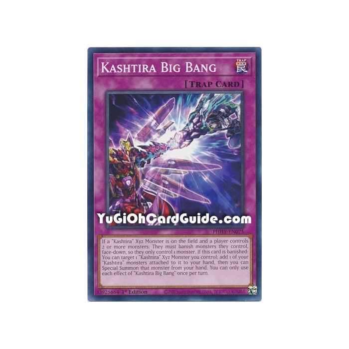 Kashtira Big Bang (Common) – Photon Hipernova | Carta YUGIOH en México