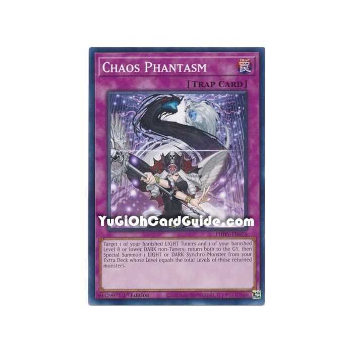 Chaos Phantasm (Common) – Photon Hipernova | Carta YUGIOH en México