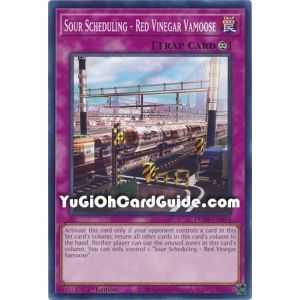 Sour Scheduling - Red Vinegar Vamoose (Common) – Photon Hipernova | Carta YUGIOH en México