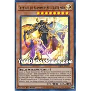 Orphebull the Harmonious Bullfighter Bard (Ultra Rare) – Photon Hipernova | Carta YUGIOH en México