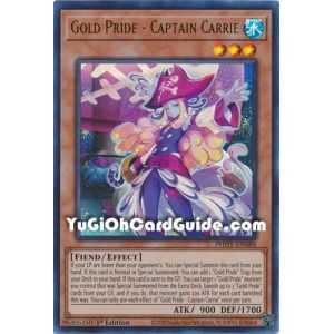 Gold Pride - Captain Carrie (Ultra Rare) – Photon Hipernova | Carta YUGIOH en México