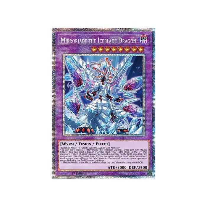 Mirrorjade the Iceblade Dragon (Starlight Rare) – Photon Hipernova | Carta YUGIOH en México