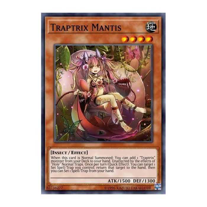Traptrix Mantis (Common) – Beware of Traptrix Structure Deck | Carta YUGIOH en México