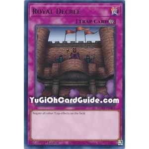 Royal Decree (Rare) – Maze of Memories | Carta YUGIOH en México