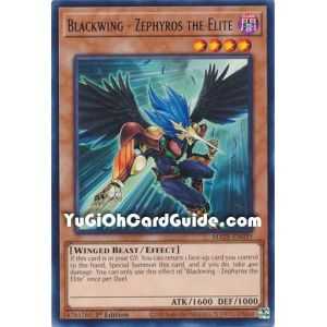 Blackwing - Zephyros the Elite (Rare) – Maze of Memories | Carta YUGIOH en México
