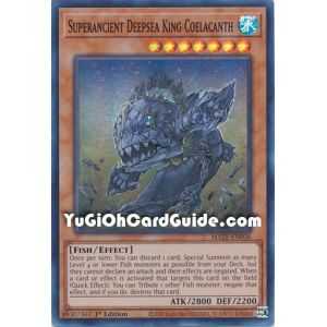 Superancient Deepsea King Coelacanth (Super Rare) – Maze of Memories | Carta YUGIOH en México