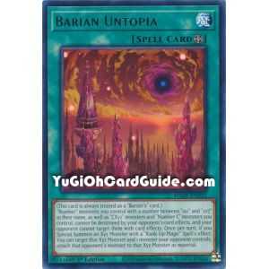 Barian Untopia (Rare) – Maze of Memories | Carta YUGIOH en México