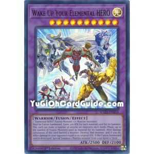 Wake Up Your Elemental HERO (Ultra Rare) – Maze of Memories | Carta YUGIOH en México
