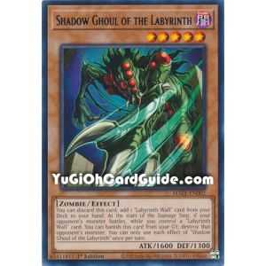 Shadow Ghoul of the Labyrinth (Rare) – Maze of Memories | Carta YUGIOH en México