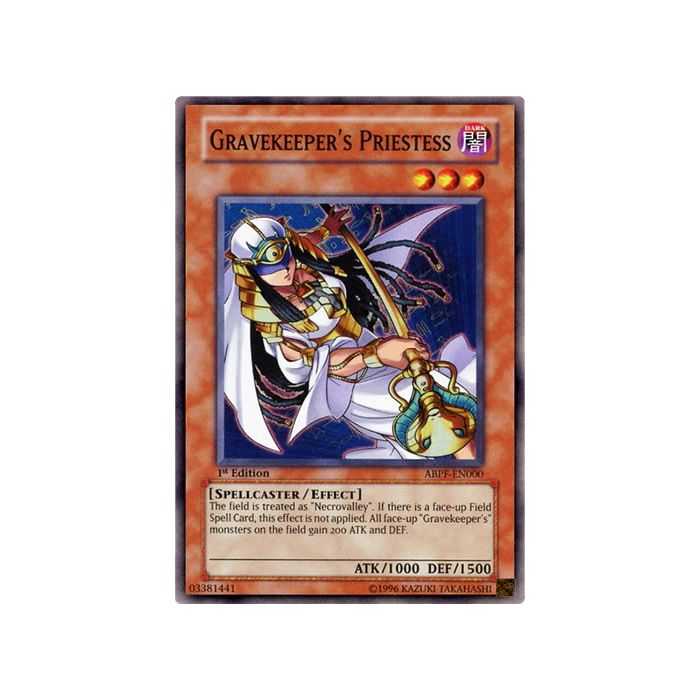 Gravekeeper's Priestess (Super Rare)