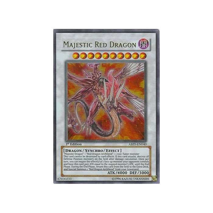 Majestic Red Dragon (Ultra Rare)