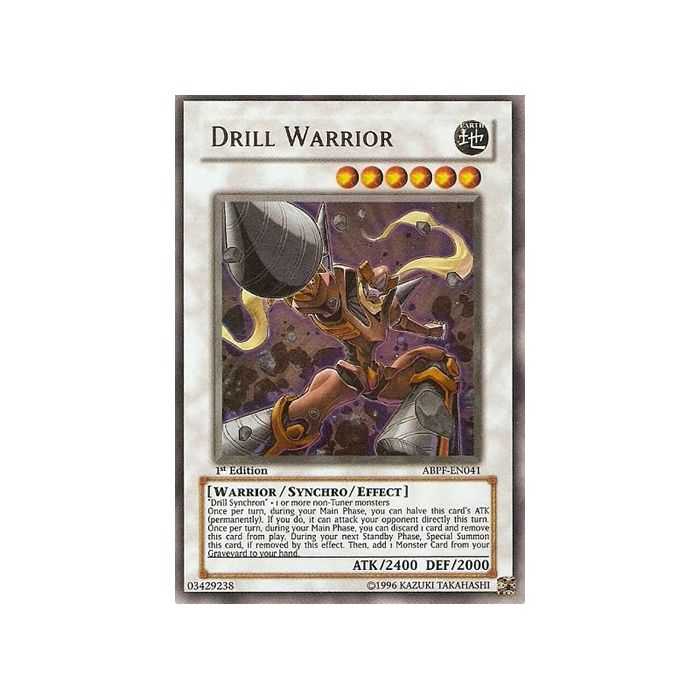Drill Warrior (Ultra Rare)