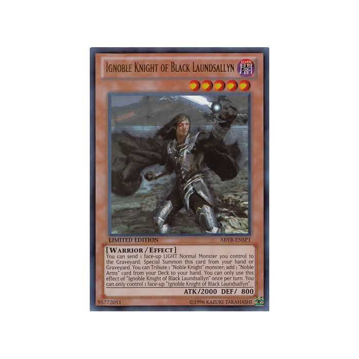 Ignoble Knight of Black Laundsallyn (Super Rare)