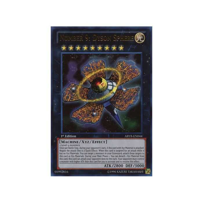 Number 9: Dyson Sphere (Ultra Rare)