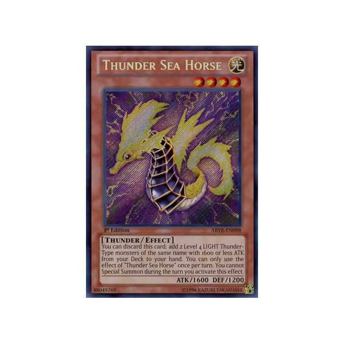 Thunder Sea Horse (Secret Rare)