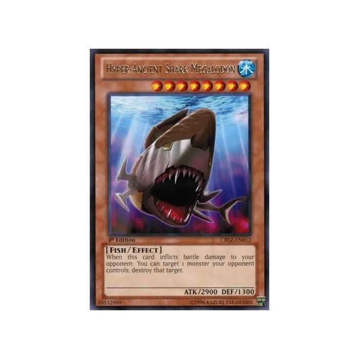 Hyper-Ancient Shark Megalodon (Rare)