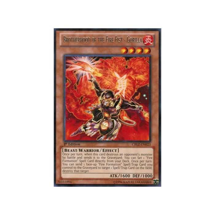 Brotherhood of the Fire Fist - Gorilla (Rare)