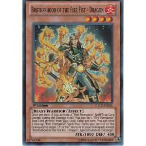 Brotherhood of the Fire Fist - Dragon (Super Rare)