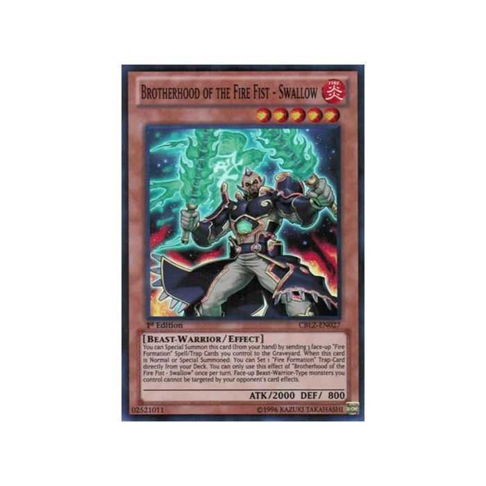 Brotherhood of the Fire Fist - Swallow (Super Rare)