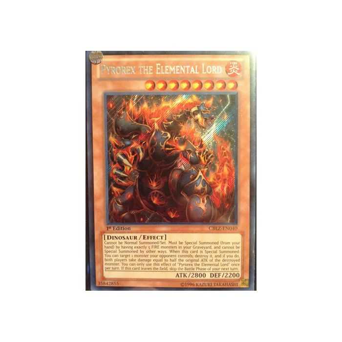 Pyrorex the Elemental Lord (Secret Rare)