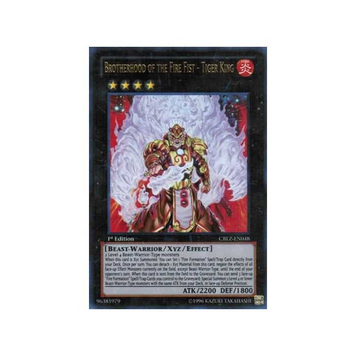 Brotherhood of the Fire Fist - Tiger King (Ultra Rare)