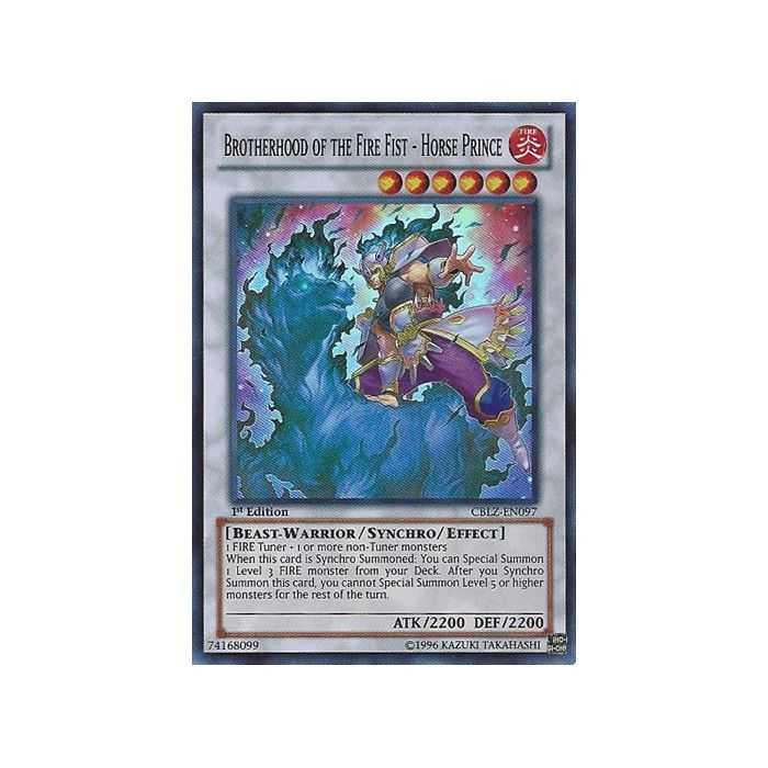 Brotherhood of the Fire Fist - Horse Prince (Super Rare)
