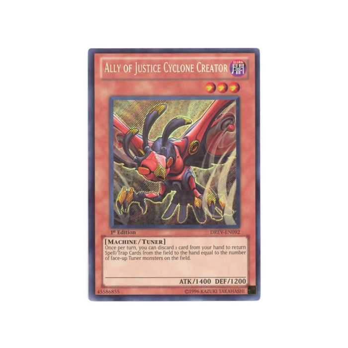 Ally of Justice Cyclone Creator (Secret Rare)